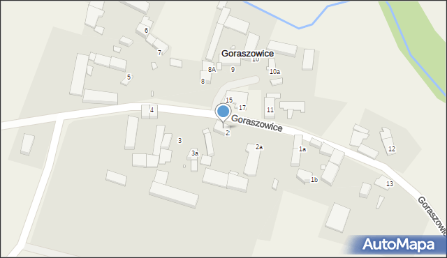 Goraszowice, Goraszowice, 2b, mapa Goraszowice