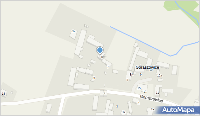 Goraszowice, Goraszowice, 6a, mapa Goraszowice