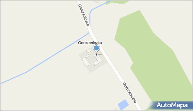 Gorczeniczka, Gorczeniczka, 9, mapa Gorczeniczka