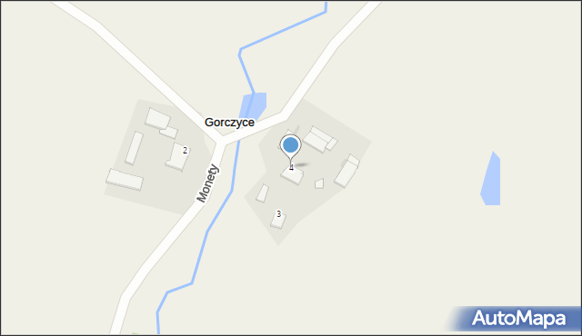 Gorczyce, Gorczyce, 4, mapa Gorczyce