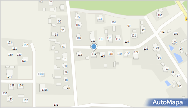 Gorczyn, Gorczyn, 114, mapa Gorczyn