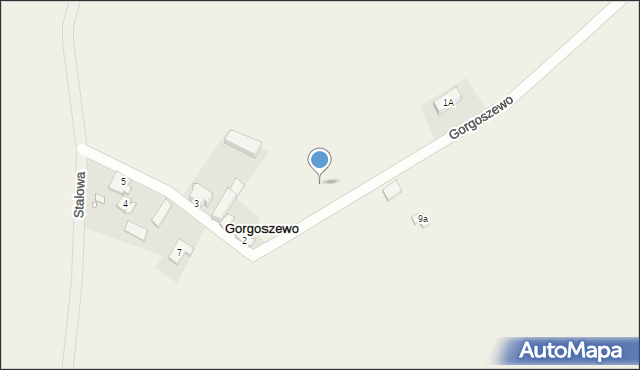 Gorgoszewo, Gorgoszewo, 2, mapa Gorgoszewo