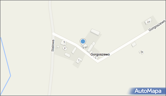 Gorgoszewo, Gorgoszewo, 3, mapa Gorgoszewo