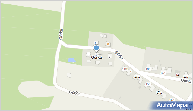 Górka, Górka, 7, mapa Górka