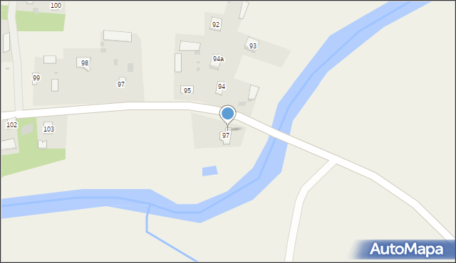 Górka, Górka, 97a, mapa Górka