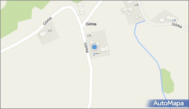 Górka, Górka, 137, mapa Górka