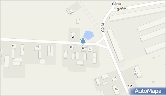 Górka, Górka, 41, mapa Górka