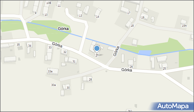 Górka, Górka, 27, mapa Górka