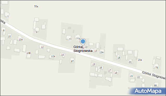 Górka Stogniowska, Górka Stogniowska, 11, mapa Górka Stogniowska