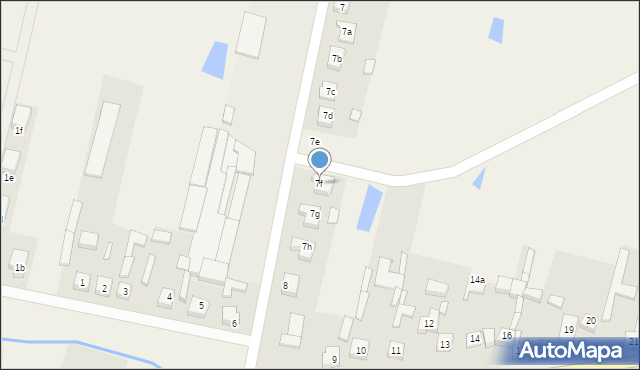 Górka Wieruszowska, Górka Wieruszowska, 7f, mapa Górka Wieruszowska