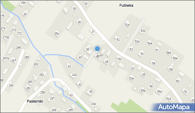 Górki, Górki, 46, mapa Górki