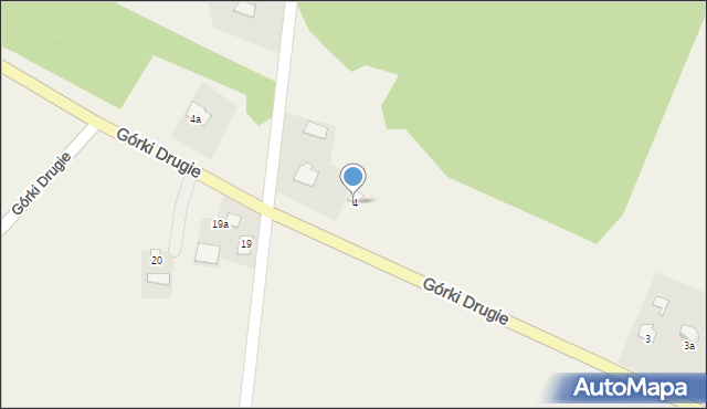 Górki Pierwsze, Górki Pierwsze, 4, mapa Górki Pierwsze
