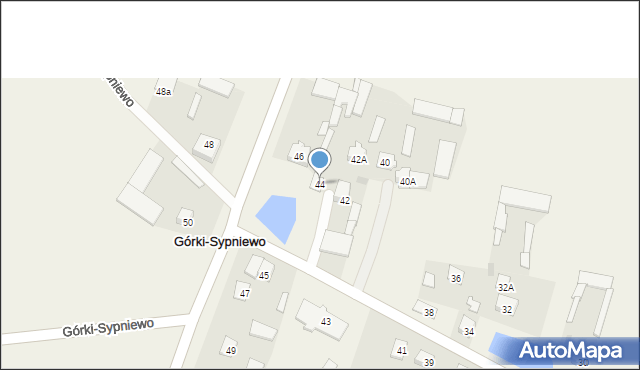 Górki-Sypniewo, Górki-Sypniewo, 44, mapa Górki-Sypniewo