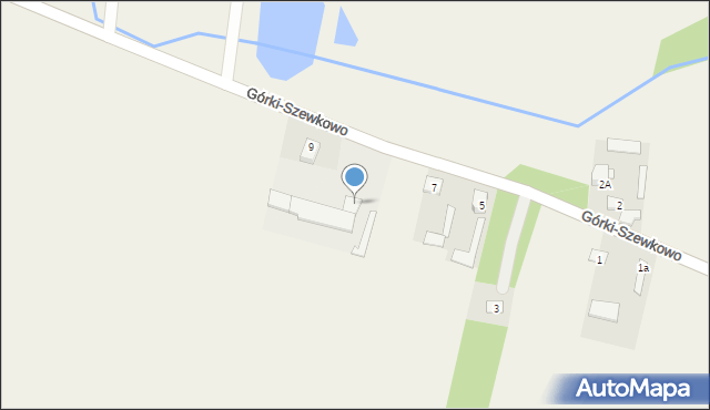 Górki-Sypniewo, Górki-Sypniewo, 9, mapa Górki-Sypniewo