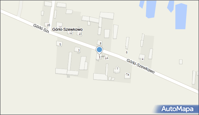 Górki-Szewkowo, Górki-Szewkowo, 1, mapa Górki-Szewkowo