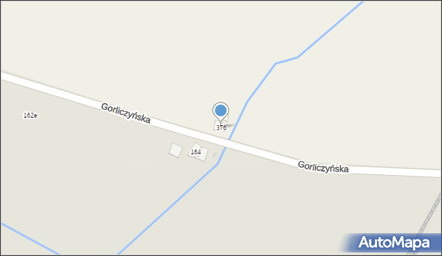 Gorliczyna, Gorliczyna, 376, mapa Gorliczyna