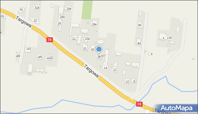 Górno, Górno, 140, mapa Górno