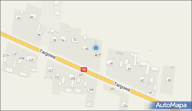 Górno, Górno, 147B, mapa Górno