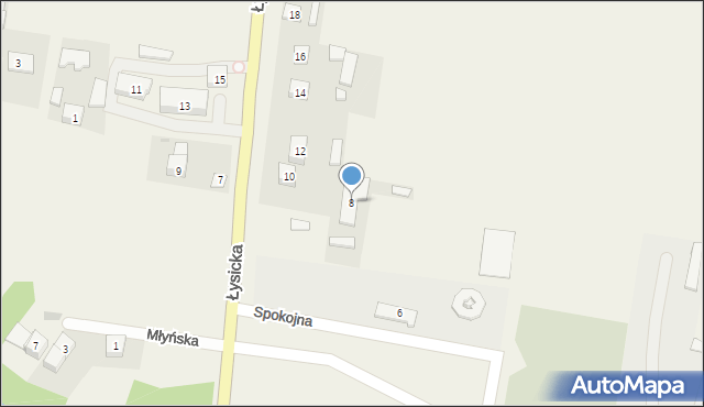 Górno-Parcele, Górno-Parcele, 26e, mapa Górno-Parcele