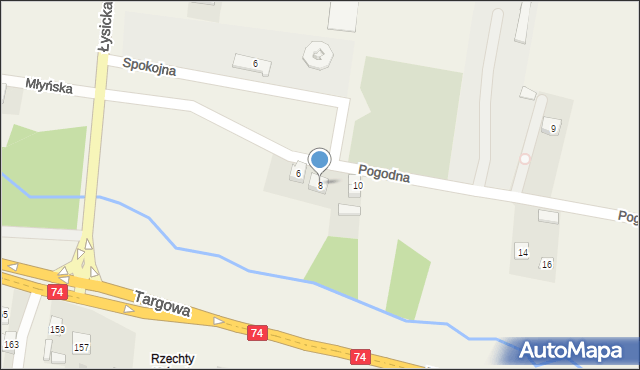 Górno-Parcele, Górno-Parcele, 67b, mapa Górno-Parcele