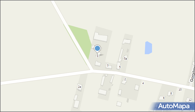 Gorodzisko, Gorodzisko, 1, mapa Gorodzisko