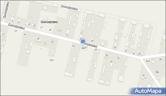 Gorodzisko, Gorodzisko, 24A, mapa Gorodzisko