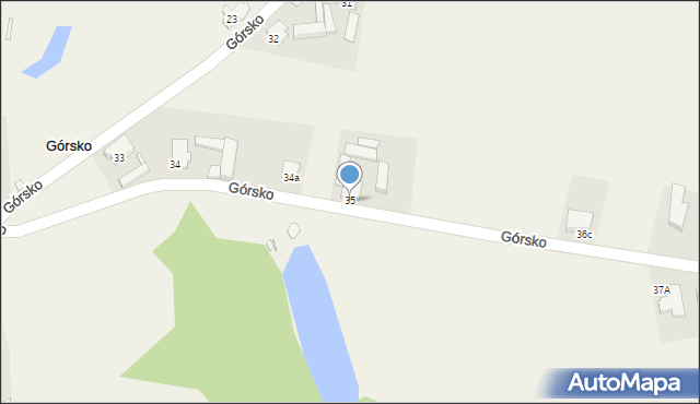 Górsko, Górsko, 35, mapa Górsko