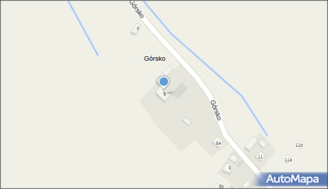 Górsko, Górsko, 8, mapa Górsko