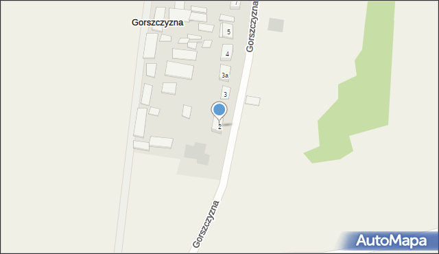 Gorszczyzna, Gorszczyzna, 2, mapa Gorszczyzna