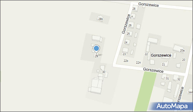 Gorszewice, Gorszewice, 29, mapa Gorszewice