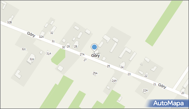 Góry, Góry, 26, mapa Góry