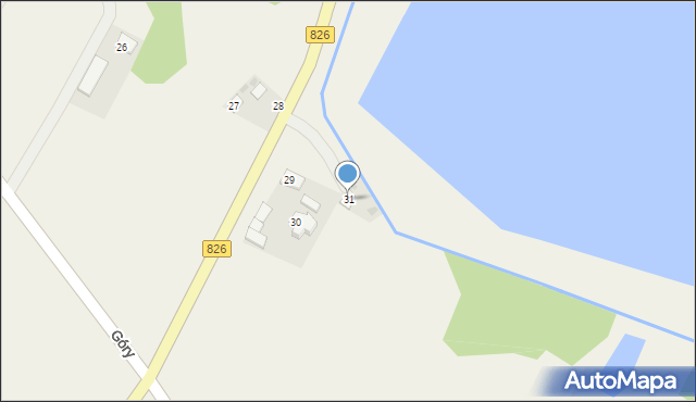 Góry, Góry, 31, mapa Góry