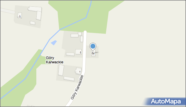 Góry Karwackie, Góry Karwackie, 6a, mapa Góry Karwackie