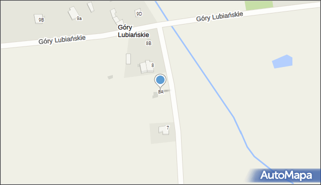 Góry Lubiańskie, Góry Lubiańskie, 8A, mapa Góry Lubiańskie