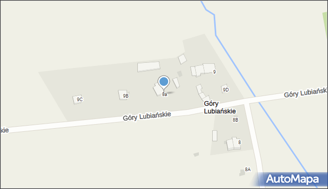 Góry Lubiańskie, Góry Lubiańskie, 9a, mapa Góry Lubiańskie