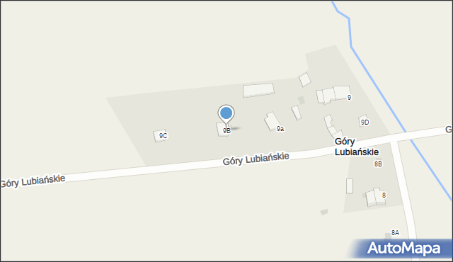 Góry Lubiańskie, Góry Lubiańskie, 9B, mapa Góry Lubiańskie