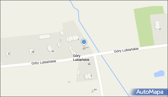 Góry Lubiańskie, Góry Lubiańskie, 9D, mapa Góry Lubiańskie