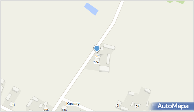 Góry Mokre, Góry Mokre, 57, mapa Góry Mokre