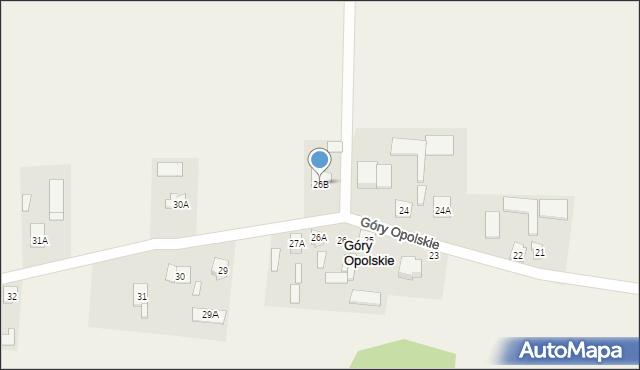 Góry Opolskie, Góry Opolskie, 26B, mapa Góry Opolskie