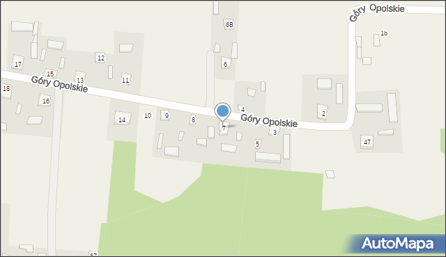 Góry Opolskie, Góry Opolskie, 7, mapa Góry Opolskie