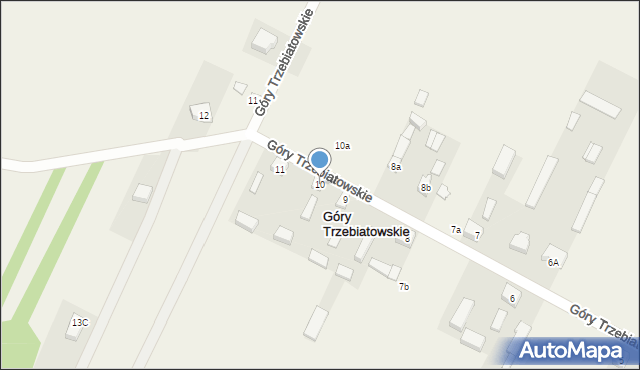 Góry Trzebiatowskie, Góry Trzebiatowskie, 10, mapa Góry Trzebiatowskie