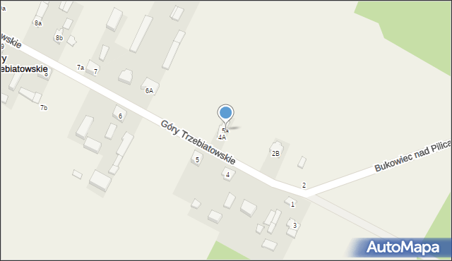 Góry Trzebiatowskie, Góry Trzebiatowskie, 5a, mapa Góry Trzebiatowskie