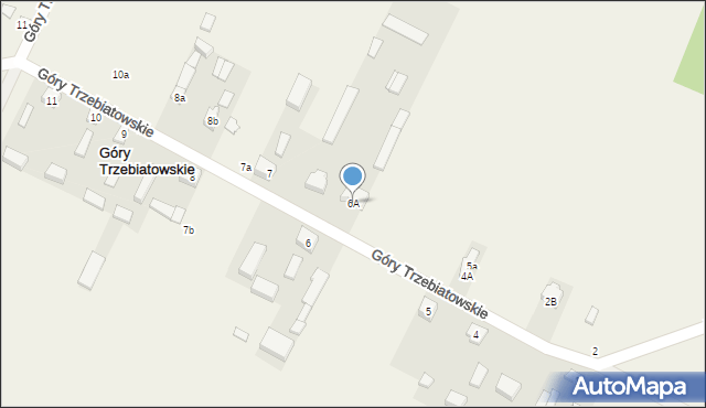 Góry Trzebiatowskie, Góry Trzebiatowskie, 6A, mapa Góry Trzebiatowskie