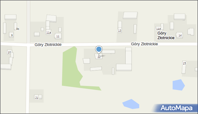 Góry Złotnickie, Góry Złotnickie, 12, mapa Góry Złotnickie