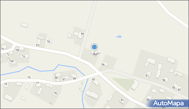 Goryń, Goryń, 56a, mapa Goryń