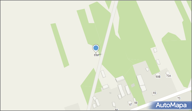 Goryń, Goryń, 63d, mapa Goryń