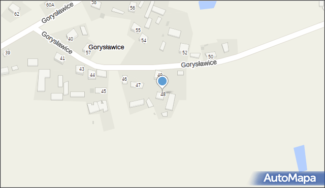 Gorysławice, Gorysławice, 48, mapa Gorysławice