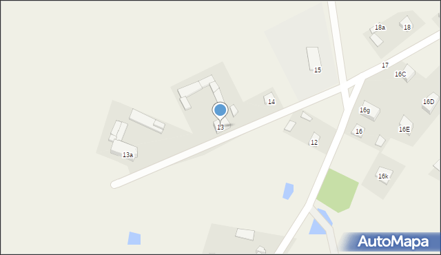 Gorysze, Gorysze, 13, mapa Gorysze