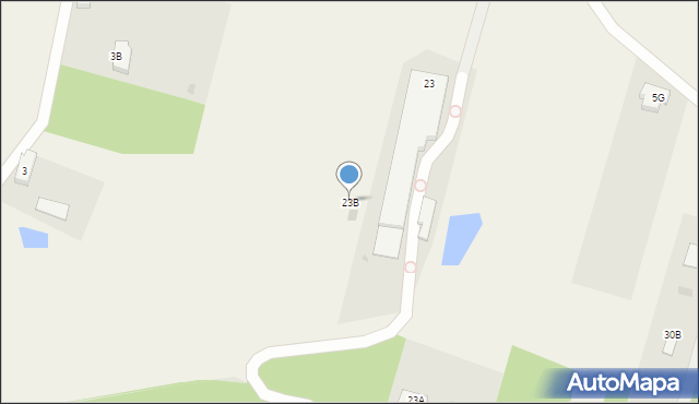 Gorzebądz, Gorzebądz, 23B, mapa Gorzebądz