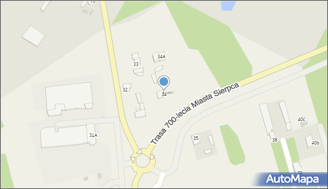 Gorzewo, Gorzewo, 34, mapa Gorzewo